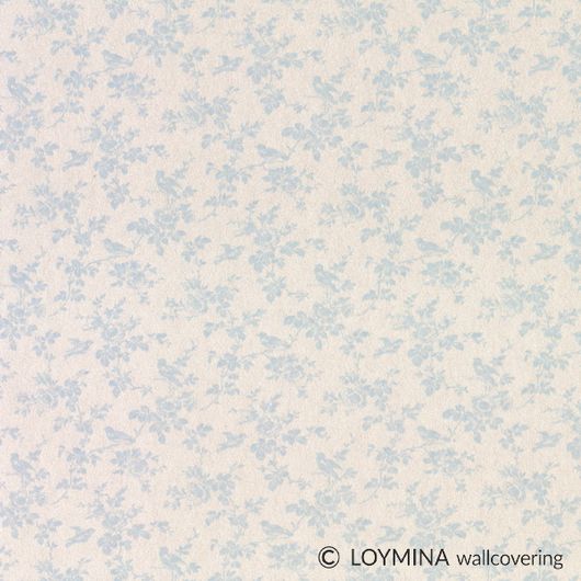 Флизелиновые обои "Songbird" производства Loymina, арт.GT7 001/6, с мелким цветочным рисунком, оплата онлайн